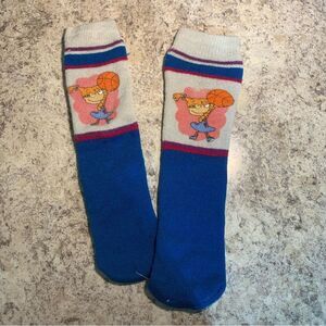 1997‎ Rugrats Angelica Basketball socks NWOT